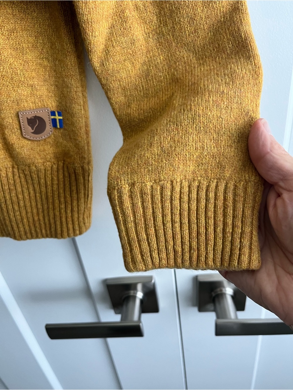 Fjallraven Acorn Wool Blend Re-Wool Greenland Sweater Sz S - Picture 4 of 8
